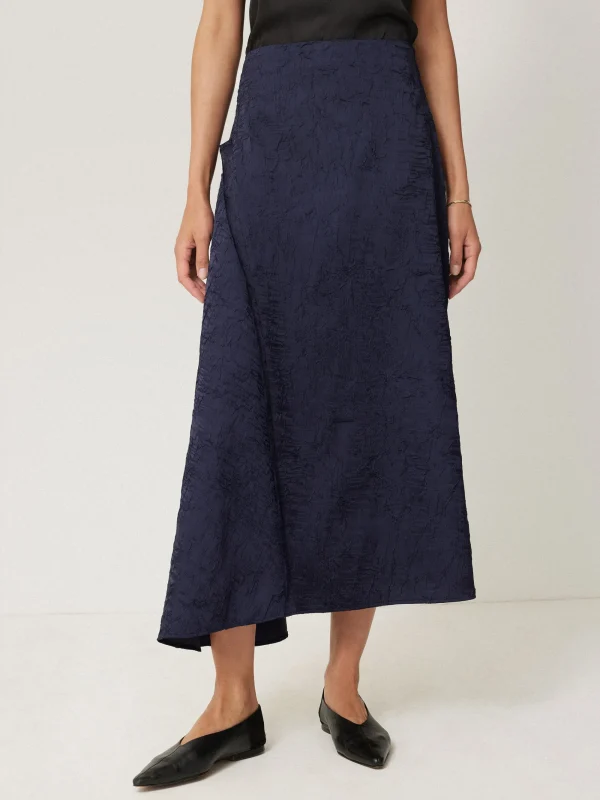 Jigsaw Asymmetric Textured Skirt