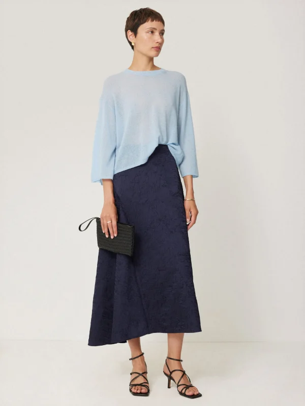 Jigsaw Asymmetric Textured Skirt