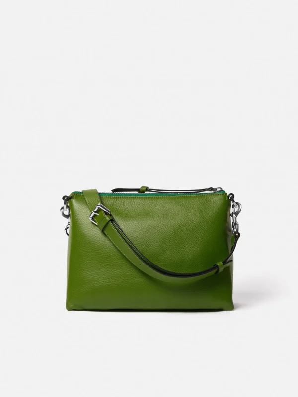 Jigsaw Ava Pebble Leather Crossbody