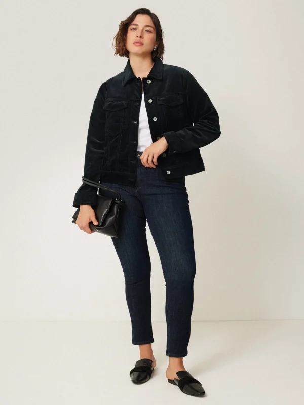 Jigsaw Boxy Cord Trucker Jacket