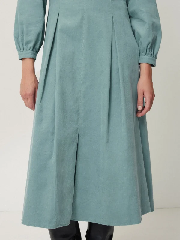 Jigsaw Corduroy V Neck Dress