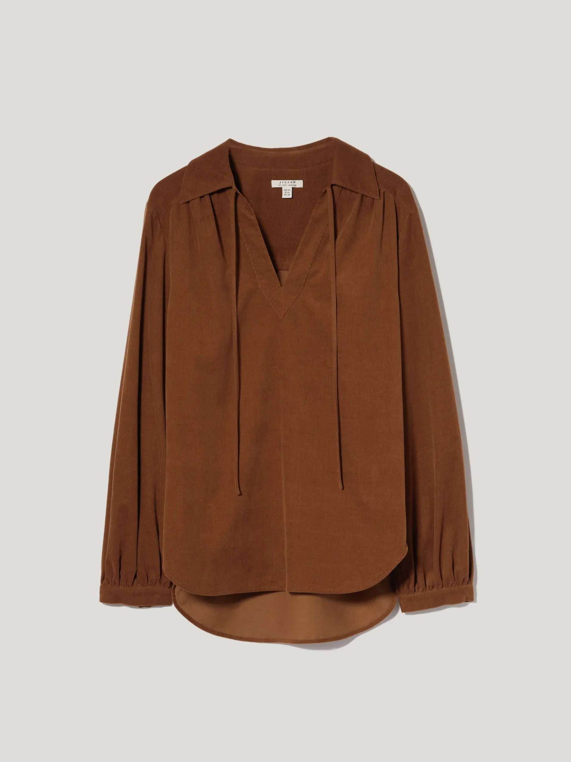 corduroy_v_neck_top_6.webp Jigsaw Corduroy V Neck Top
