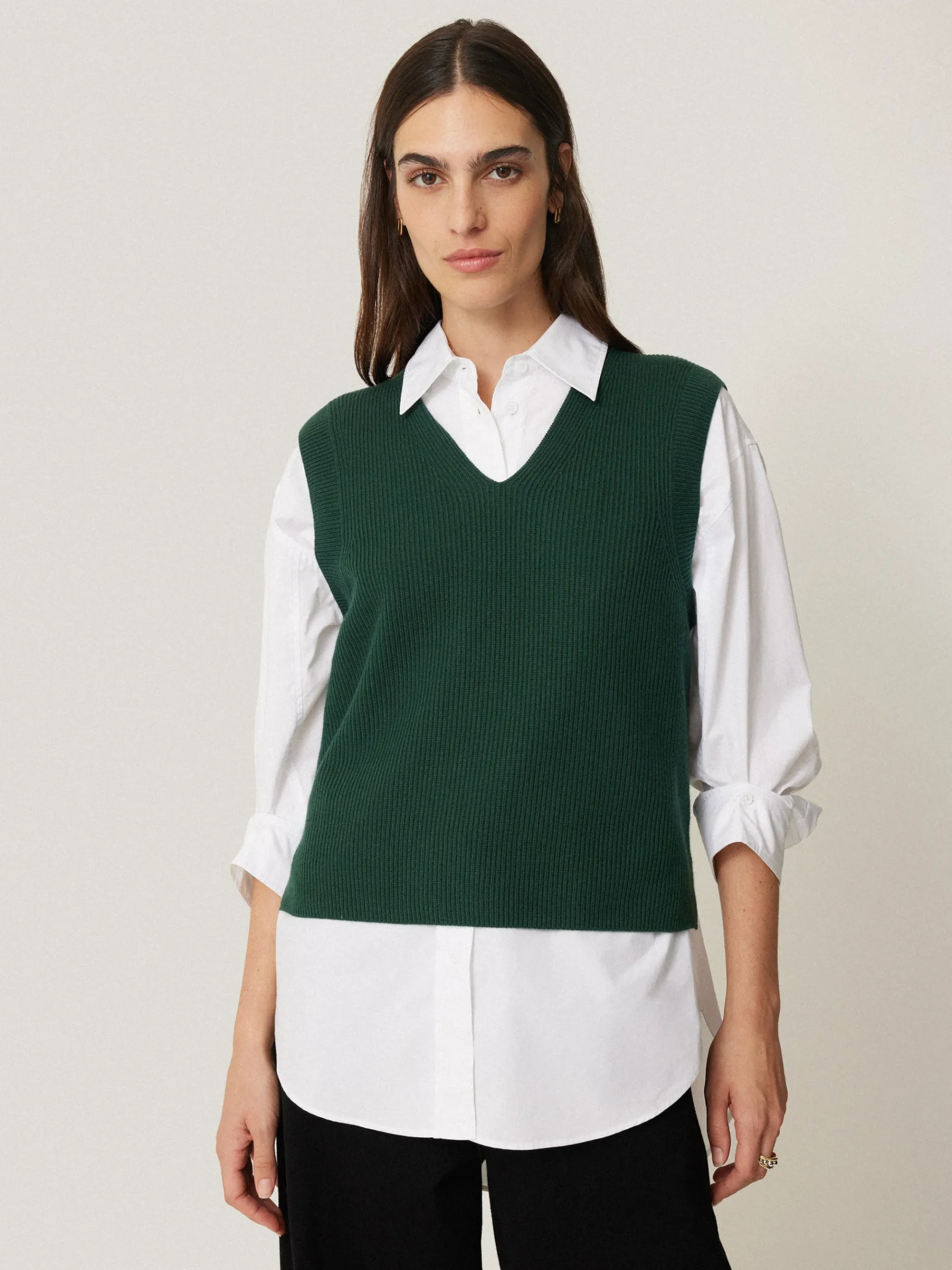 cotton_blend_v_neck_tank_0.webp Jigsaw Cotton Blend V Neck Tank