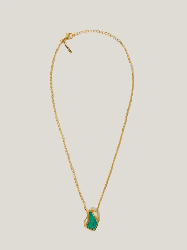 Jigsaw Vermeil Necklace