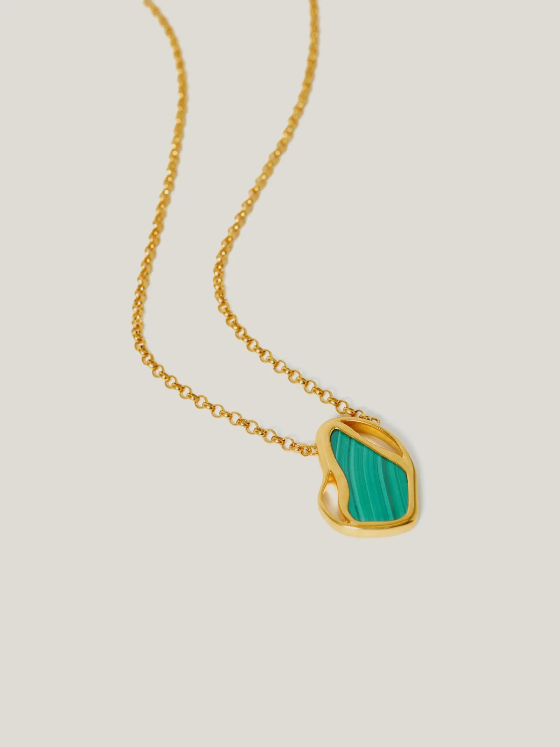 gold_vermeil_necklace_2.webp Jigsaw Vermeil Necklace