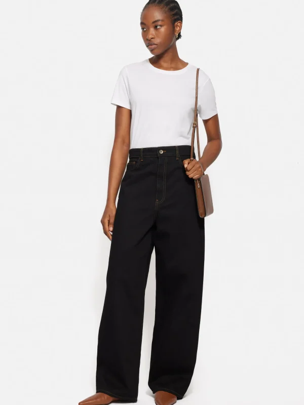 Jigsaw Leather Crossbody Phone Bag