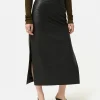Jigsaw Leather Maxi Skirt
