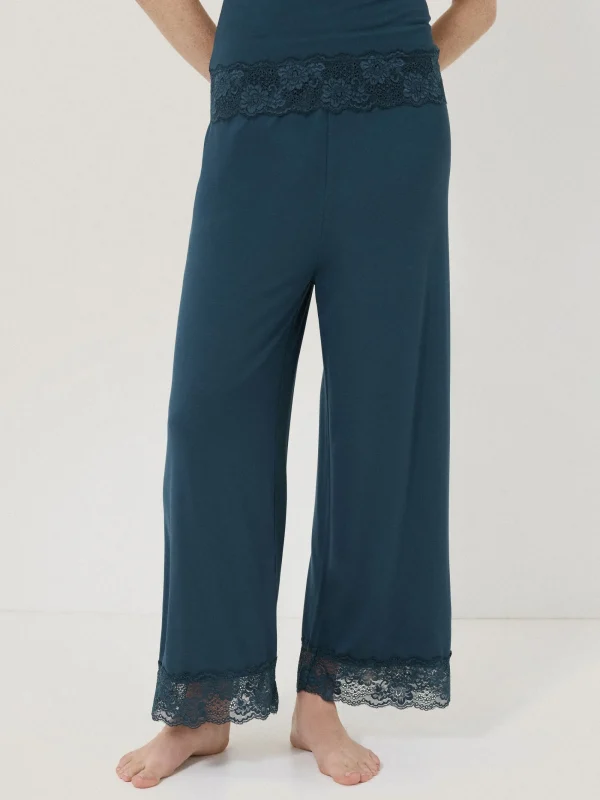 Jigsaw Modal Lace Pyjama Trouser
