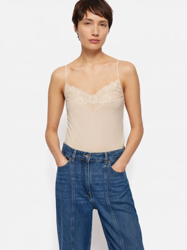 Jigsaw Modal Lace Vest