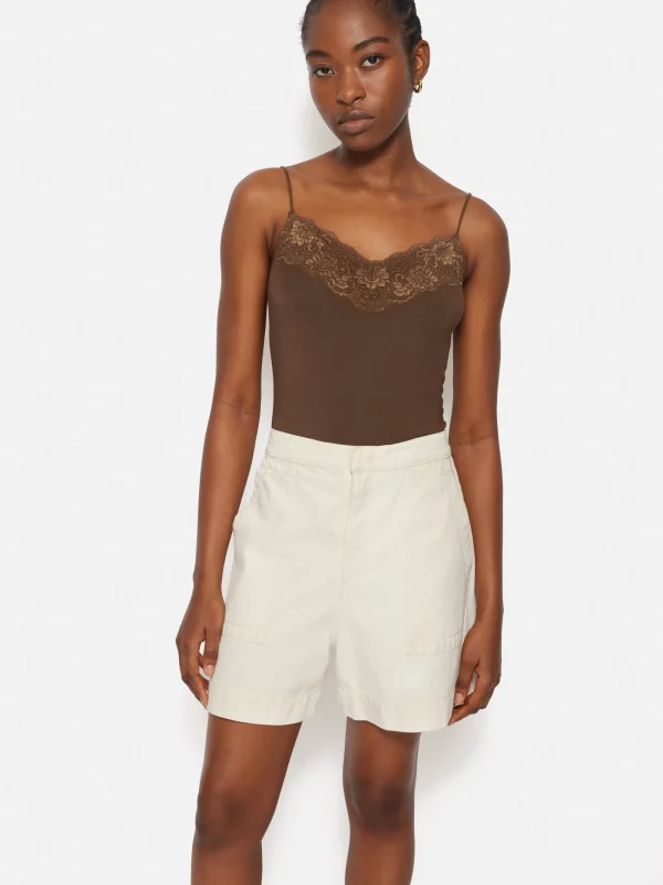 Jigsaw Modal Lace Vest