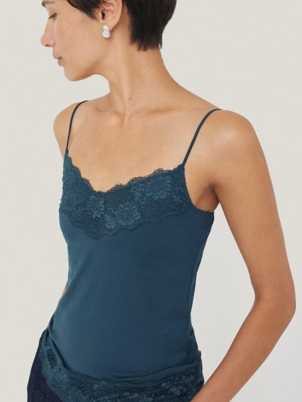 Jigsaw Modal Lace Vest