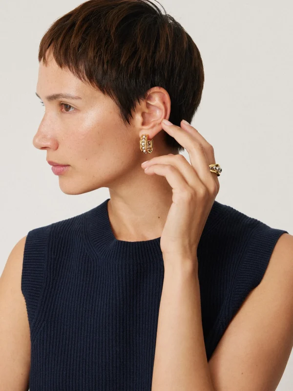 Jigsaw Molten Bead Ring