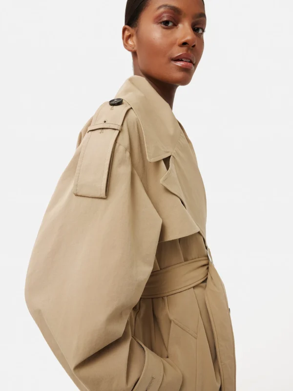 Jigsaw Nelson Cotton Trench Coat