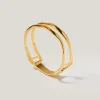 Jigsaw Organic Wave Bangle