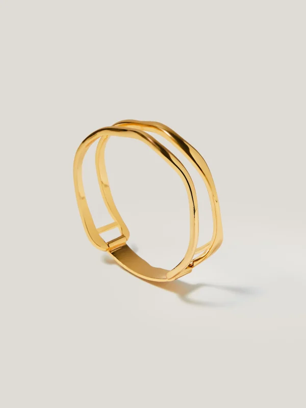 Jigsaw Organic Wave Bangle