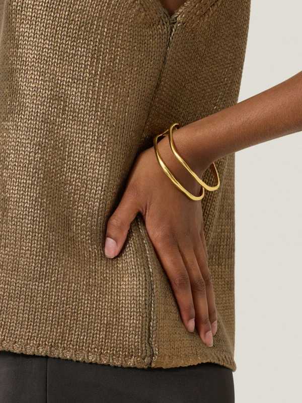 Jigsaw Organic Wave Bangle