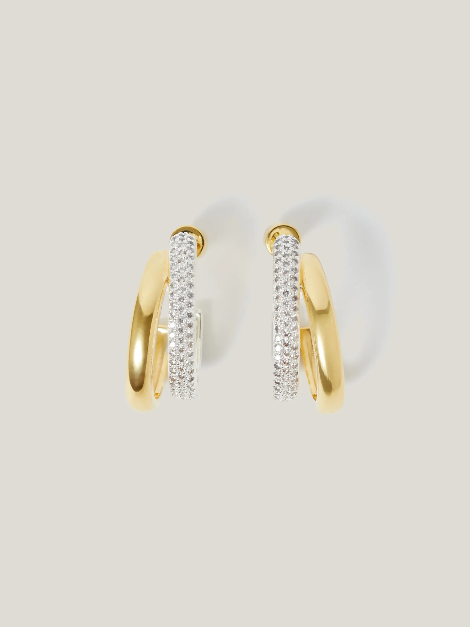 pave_double_hoop_earring_3.webp Jigsaw Pave Double Hoop Earring