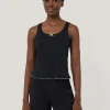 Jigsaw Pointelle Pyjama Vest Top