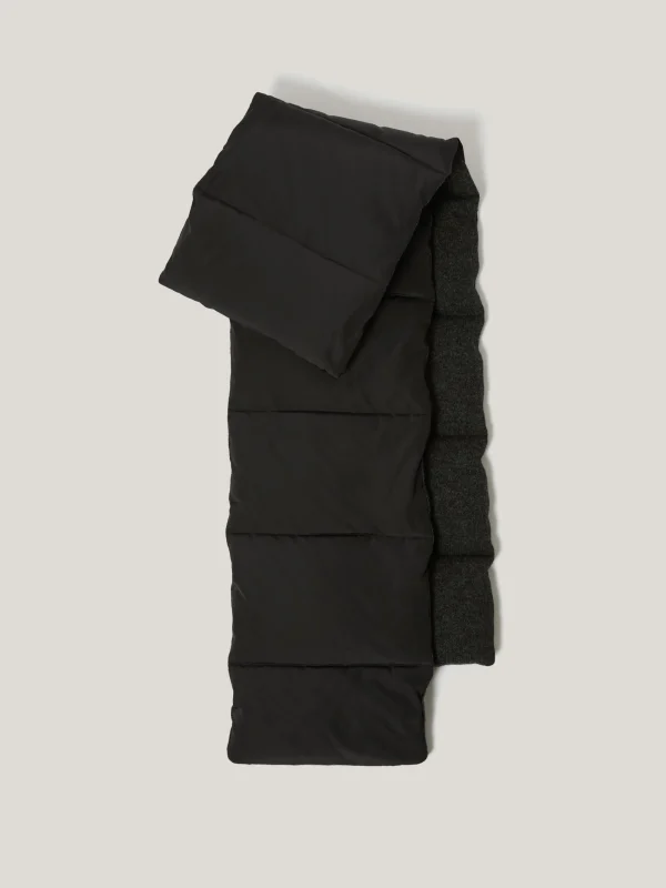 Jigsaw Puffer Knit Scarf