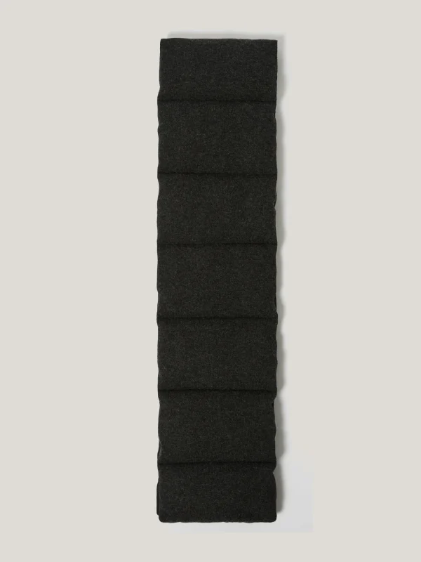 Jigsaw Puffer Knit Scarf