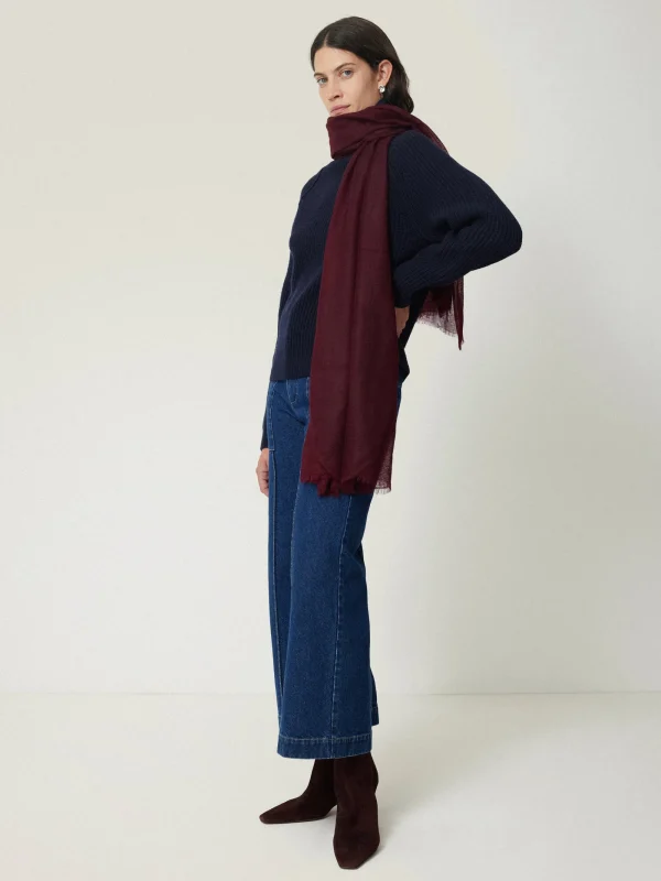 Jigsaw Pure Cashmere Gauze Scarf