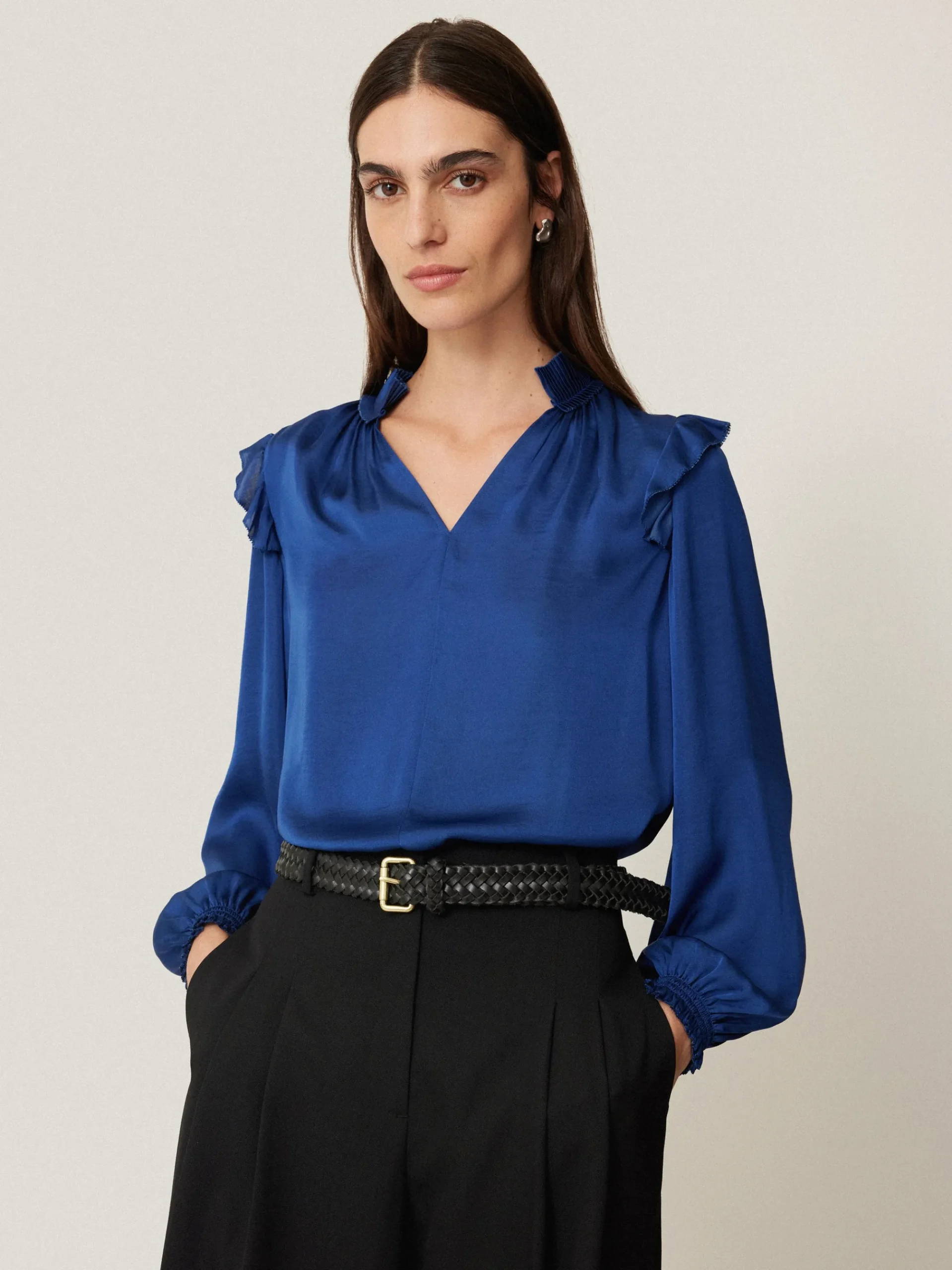 recycled_satin_ruffle_top_0-1.webp Jigsaw Recycled Satin Ruffle Top