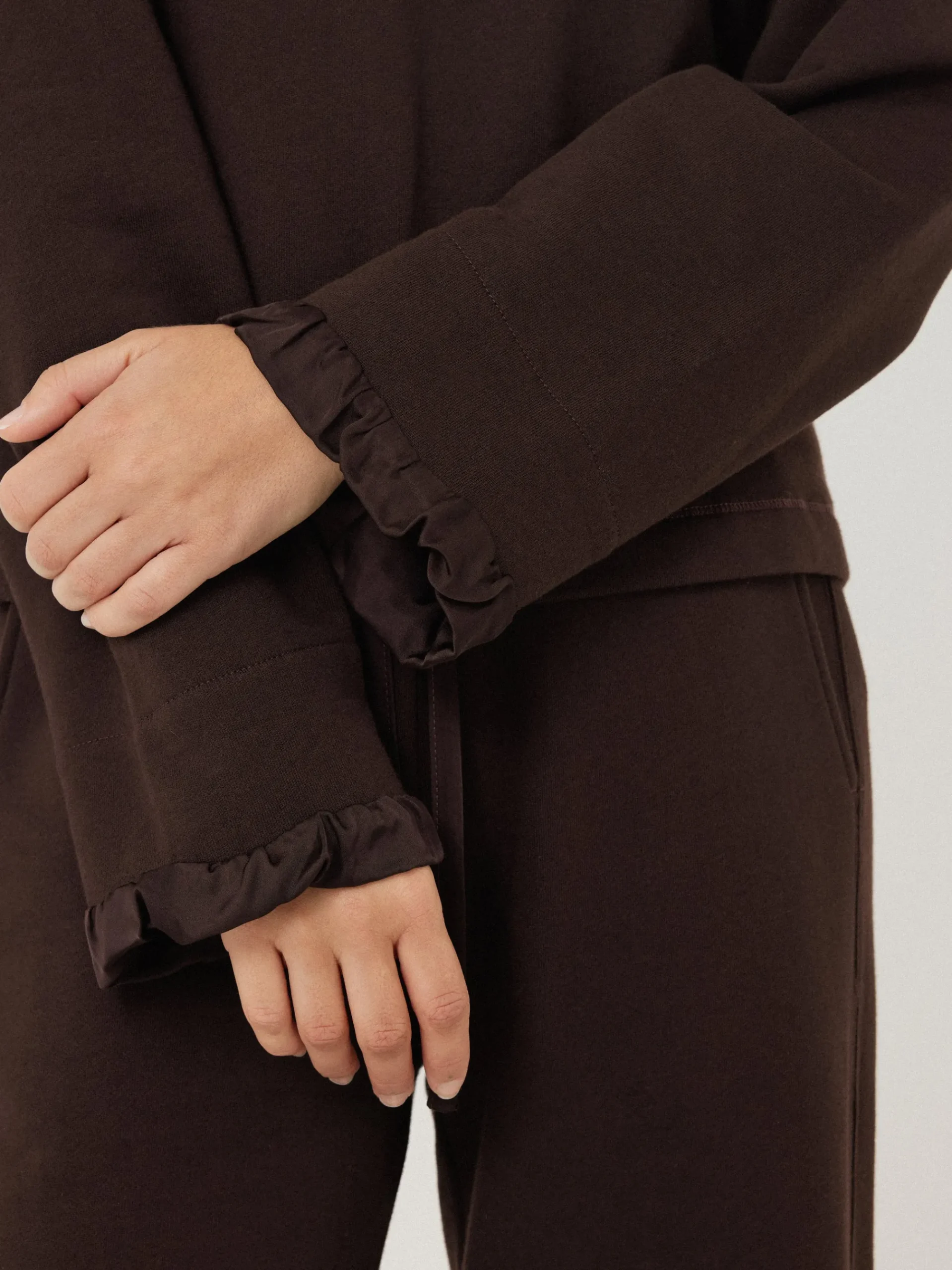 satin_cuff_jersey_sweatsh_1.webp Jigsaw Satin Cuff Jersey Sweatshirt