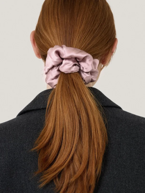 Jigsaw Silk Scrunchie