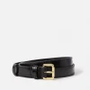 Jigsaw Skinny Leather Belt