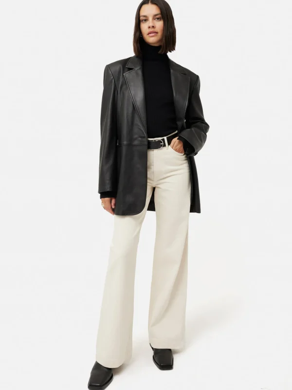 Jigsaw Slash Back Polo Neck Jumper