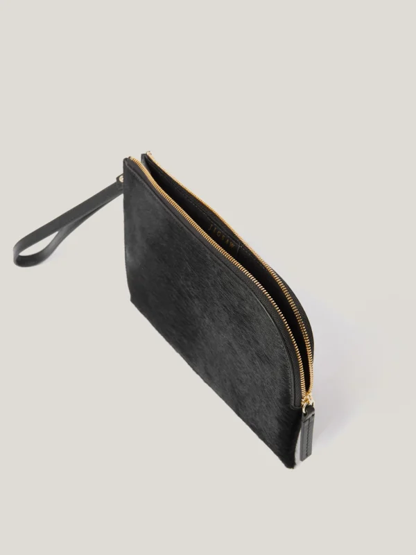 Jigsaw Sophia Calf Hair Pouch