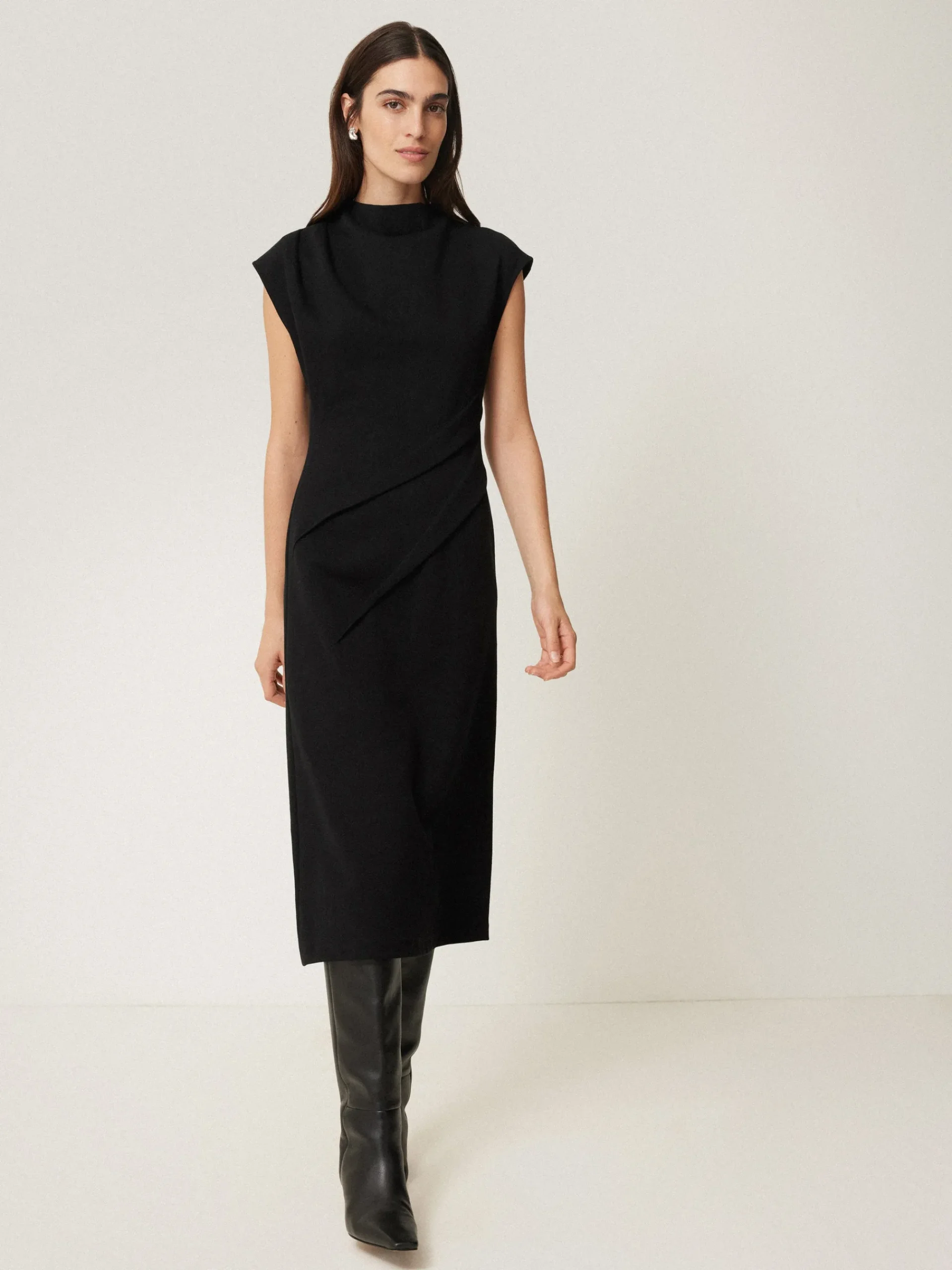 structured_dart_dress_0.webp Jigsaw Structured Dart Dress