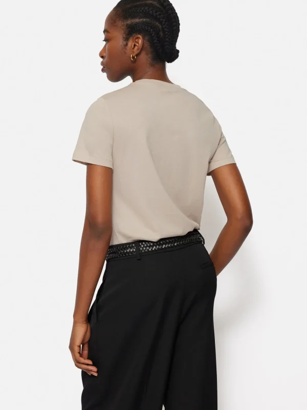 Jigsaw Supima Cotton Crew Neck Tee