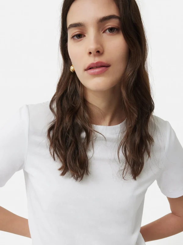 Jigsaw Supima Cotton Crew Neck Tee