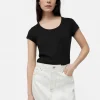 Jigsaw Supima Cotton Scoop Neck Tee