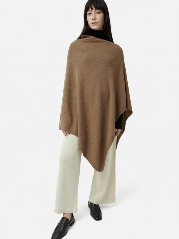 Jigsaw Wool Cashmere Blend Drape Poncho
