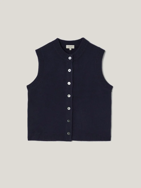 Jigsaw Wool Cashmere Blend Waistcoat
